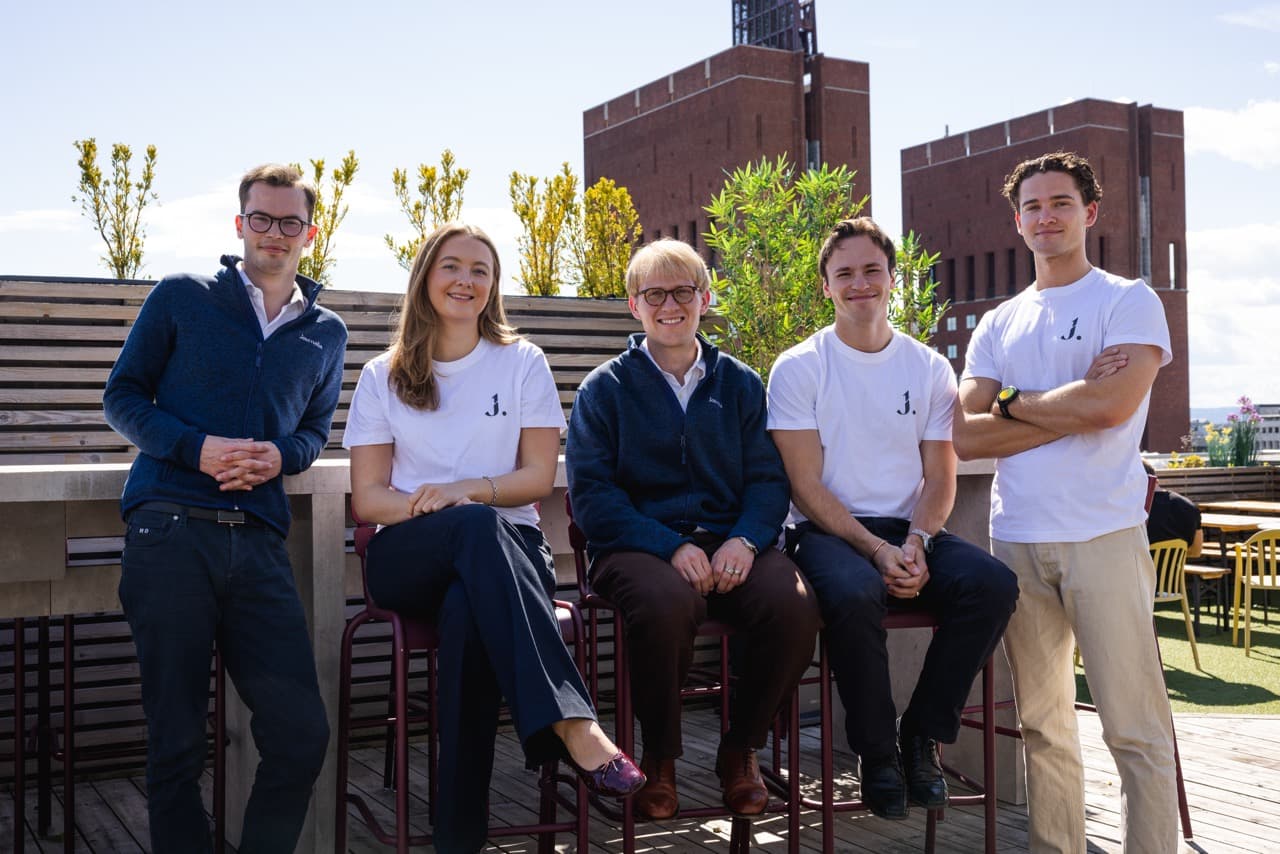 Journalia's summer interns gathered at the office.